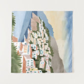 アマイタリアンルフィコーストイタリア地中海の タペストリー (正面(横))