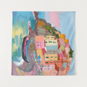 アマイタリアンルフィコーストイタリア地中海の タペストリー (正面(横))