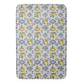 アマイタリアンルフィ青瓦レモン バスマット (正面縦)