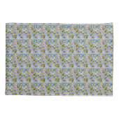 アマイタリアンルフィ青瓦レモン 枕カバー (裏面)