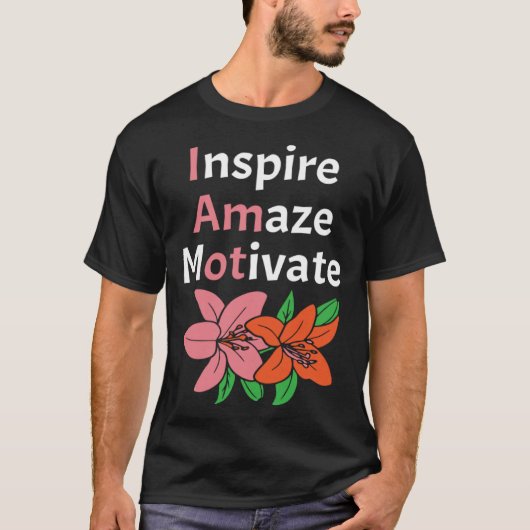 アマインスパイアーズ意欲を起こ職業セラピー Tシャツ (正面)