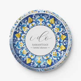 アマカスタマイズルフィコーストブライダルシャワー紙プレート ペーパープレート