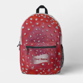 アマカラフルンティスのパターン顧客を飛行。文字バックパック プリントバックパック (正面)