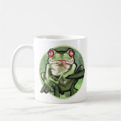アマガエルのマグ コーヒーマグカップ (左)