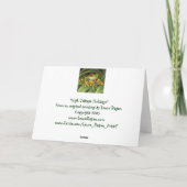 アマガエルの休日カード シーズンカード (裏面)