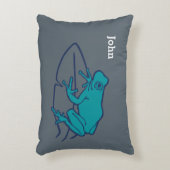 アマガエルの枕 アクセントクッション (正面(垂直))