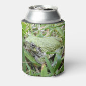 アマガエル自然写真 缶クーラー (缶裏面)