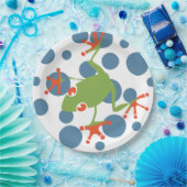 アマガエル ペーパープレート (パーティー)