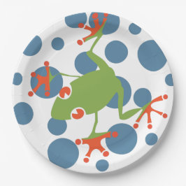 アマガエル ペーパープレート