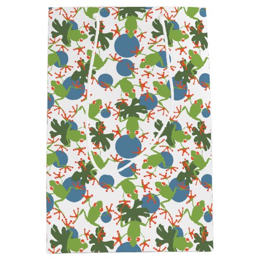 アマガエル ミディアムペーパーバッグ (正面)