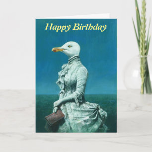 アマガサマダムの誕生日カード サンキューカード