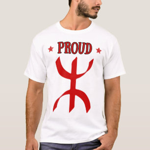 アマジカビレBerber Tattoo symbols tifinagart Tシャツ