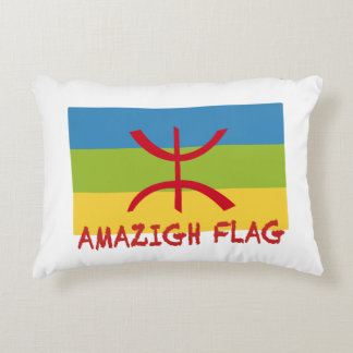 アマジグ国旗 – berber flag-Drapeau Amazigh アクセントクッション