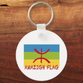 アマジグ国旗 – berber flag-Drapeau Amazigh キーホルダー (正面)