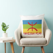 アマジグ国旗 – berber flag-Drapeau Amazigh クッション (椅子)