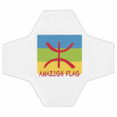 アマジグ国旗 – berber flag-Drapeau Amazigh サッカーボール (フラット)