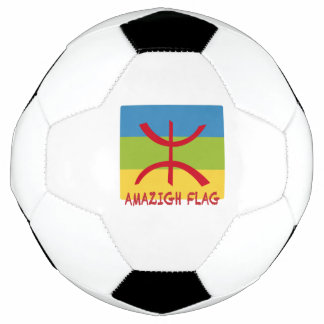 アマジグ国旗 – berber flag-Drapeau Amazigh サッカーボール