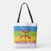 アマジグ国旗 – berber flag-Drapeau Amazigh トートバッグ (裏面)