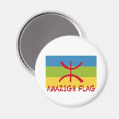 アマジグ国旗 – berber flag-Drapeau Amazigh マグネット (正面/裏面)