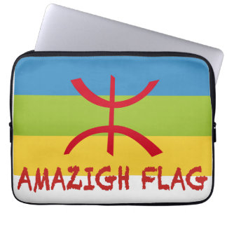 アマジグ国旗 – berber flag-Drapeau Amazigh ラップトップスリーブ
