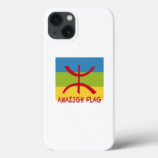 アマジグ国旗 – berber flag-Drapeau Amazigh Case-Mate iPhoneケース (裏面)