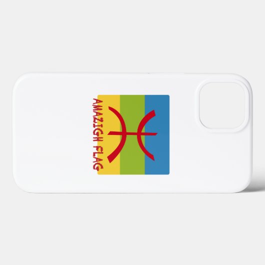 アマジグ国旗 – berber flag-Drapeau Amazigh Case-Mate iPhoneケース (裏面 (横))