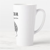 アマジグ王マッシニッサカビレアルジェリーモロッコ カフェラテマグ (右)