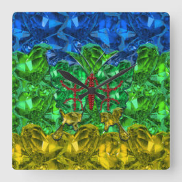 アマジグ スクエア壁時計