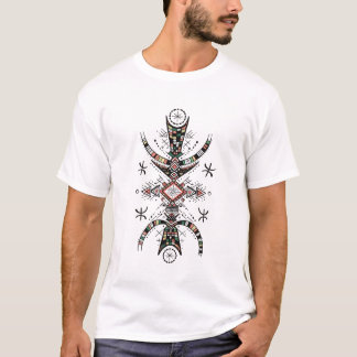 アマジグ・ティフィナグ文字アート - ベルベル族のスウェットシャツ Tシャツ