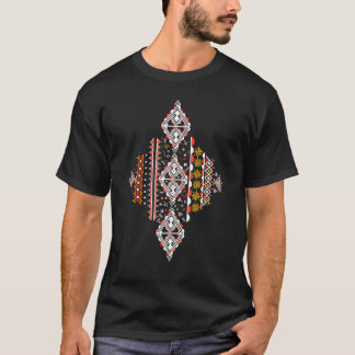アマジグ ベルベル カビル タフィナグと陶芸デザイン Tシャツ