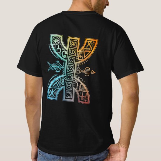 アマジグ Tシャツ (裏面)