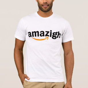 アマジ語ベルベレ・カビレ・タマガの有名なロゴ・パロディ Tシャツ