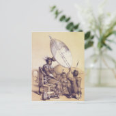 アマズル王ウンパンダ， 1849 ポストカード (スタンド正面)