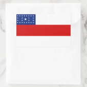 アマゾナス、ブラジル国旗のシール 長方形シール (バッグ)