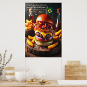 アマゾニアの雰囲気:ピカニャのパワー24x36 ポスター (キッチン)