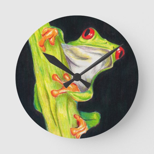 アマゾニア大使の時計 ラウンド壁時計 (正面)