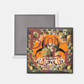 アマゾネスとの泥原でのティキバーパーティー マグネット (正面/裏面)