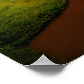 アマゾンのジンガーブレッド村 | AIアートポスター ポスター (角)