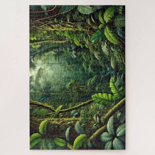 "アマゾンのハート" – ジグソーパズル (縦)