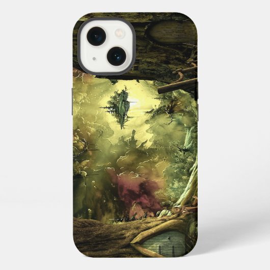 アマゾンの幻想 iPhoneケース (裏面)