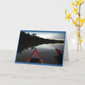 "アマゾンの日没" カード (黄色い花)