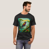 アマゾンの熱帯鳥 #2 Tシャツ (正面フル)