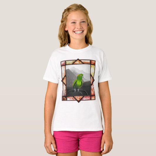 アマゾンオウムのアルド Tシャツ (正面フル)