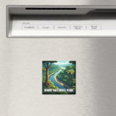 アマゾンリバーマヌナショナルパークペルー マグネット (インサイチュ (食洗機))