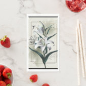 アマゾンリリーアート – 金ゴールド&スカンジスタイル (インサイチュ)