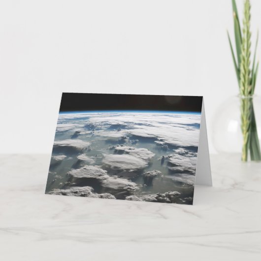 アマゾン上空の嵐のような空 カード (正面)