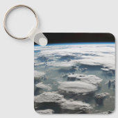 アマゾン上空の嵐のような空 キーホルダー (正面)