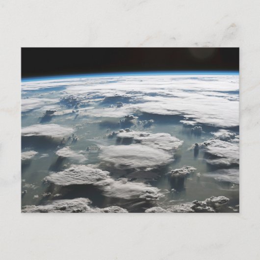 アマゾン上空の嵐のような空 ポストカード (正面)