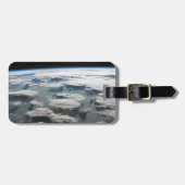 アマゾン上空の嵐のような空 ラゲッジタグ (正面横)