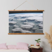 アマゾン上空の嵐のような空 吊り下げ型タペストリー (寝室)